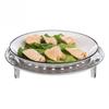 Rack Insulated Durable  Steamer Tray Shelf Three-leg Stainless Steel