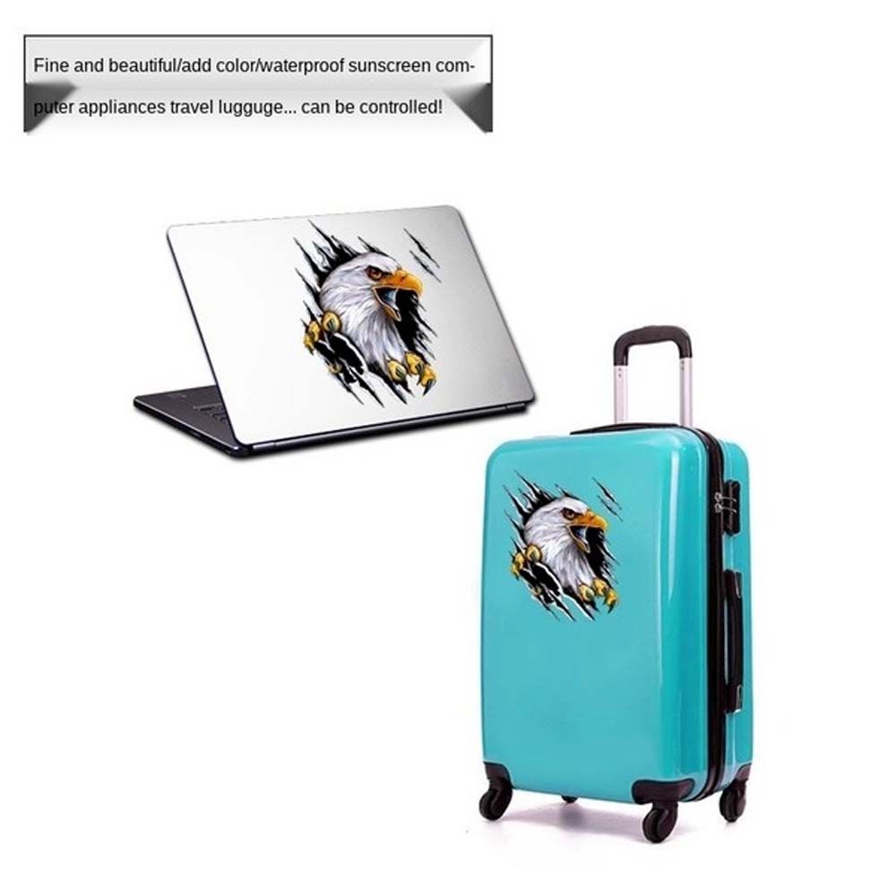 Scratch blocking 3D Simulation Sticker Car Body Decoration Eagle Car Sticker Motorcycle Decal