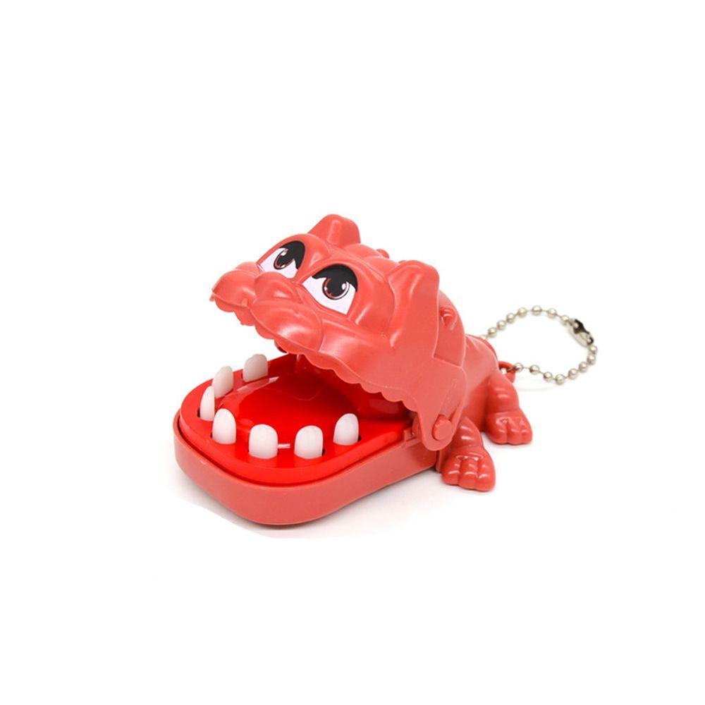 Children Gift Bite Finger Game Crocodile Scary Toy Alligator Keychains Biting Hand Alligator