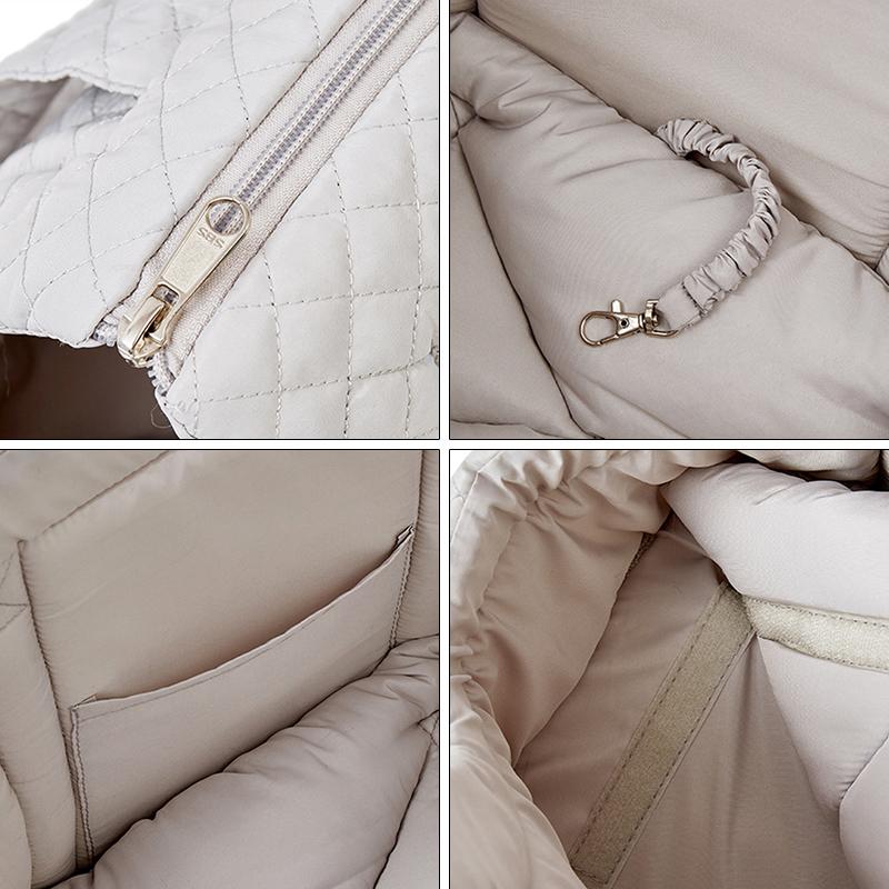 Корейская сумка для домашних животных, сумка через плечо для кошек, осень-зима, стеганая, хлопковая, для переноски щенков, кошек, собак, Garfield Kedi masoctas, портативные сумки