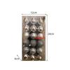 36pcs Christmas Balls Christmas Tree Ornaments Ball Xmas Hanging Tree Pendants Home Party Decor 2024 New Year Gift Noel Navidad