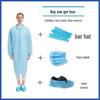 Disposable Non-woven Protective Suit for Cleanrooms and Experiments