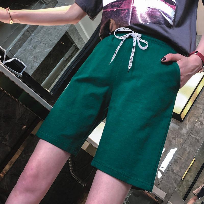 Повседневные спортивные модные шорты летние свободные шорты Five Points Cotton Thin Cool Shorts Женская одежда женские брюки