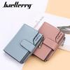 Baellerry женский короткий кошелек на молнии кошелек для монет вертикальный сложенный модный держатель для карт корейский стиль кошелек из искусственной кожи