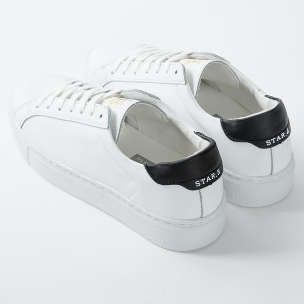 Staby Uluru0872 Белый/Черный-ПолуПовседневный