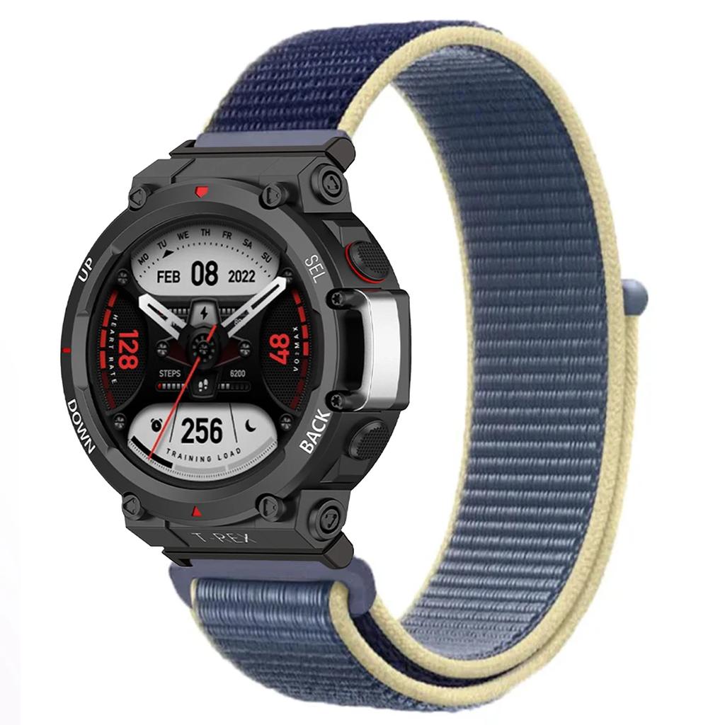 Нейлоновый ремешок-петля для умных часов Huami Amazfit T-REX 3/2, женский/мужской браслет для Amazfit T-Rex/T-Rex Pro, ремешок на запястье Correa
