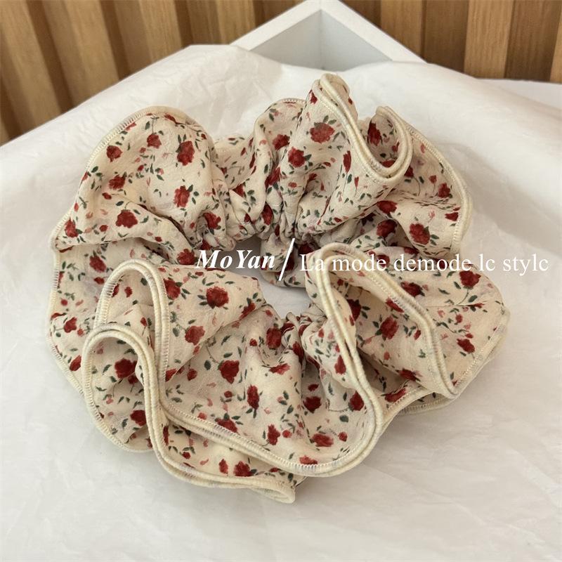 French-Korean Double-Layer Ballet Lace Extra Large Hair Scrunchie