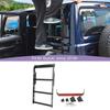 Car Metal Rear Window Shelf Extension Climbing Ladder Bracket For Suzuki Jimny 2019 Up 4-Door Version Exterior Accessories (Left)