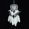 LED Light-Up Dreamcatcher - Hollow Heart Wedding Pendant, Nordic Christmas Tree Decor