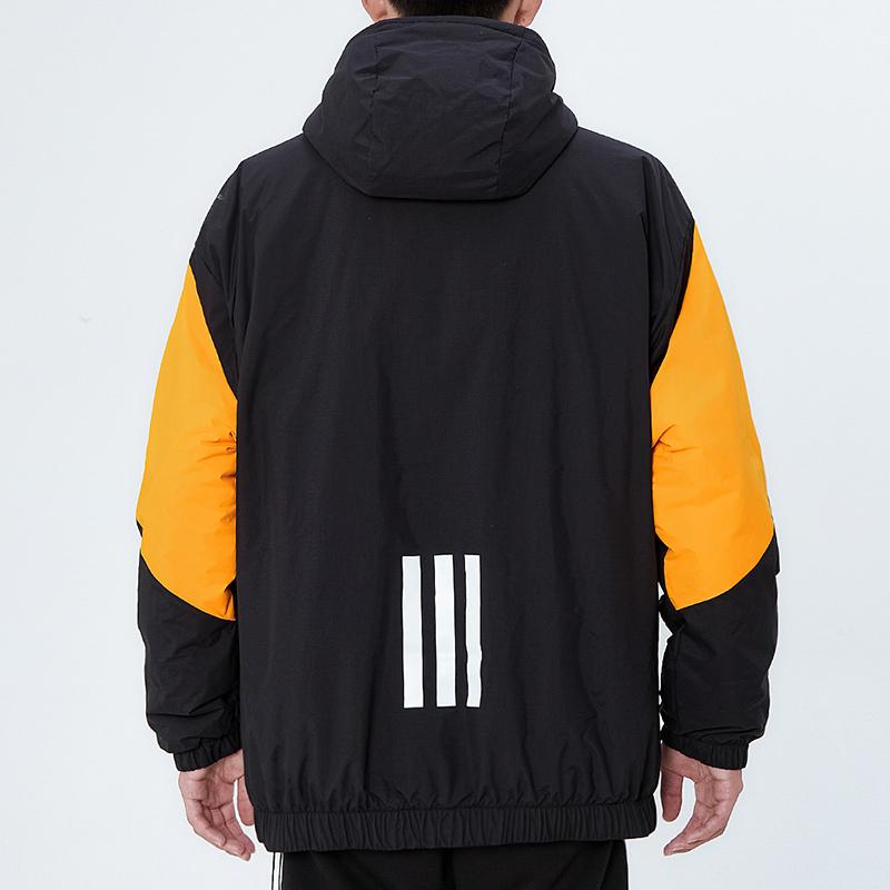 adidas Пуховики Мужские Черные С Капюшоном Умеренные Другие GT6589