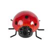 Mini Metal Ladybug Beetle Fence Hanger Wall Hanging Ornament Statue Outdoor Patio Garden Figurine Sculpture For Home Decor