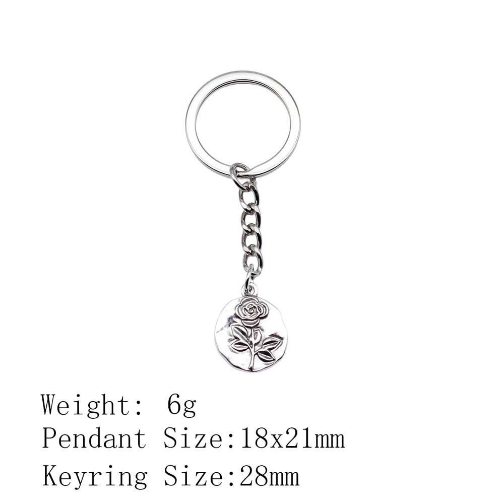 Новые поступления Брелок для ключей Женщина Цветок Жизни Брелок для ключей Biz Новинка в связках ключей