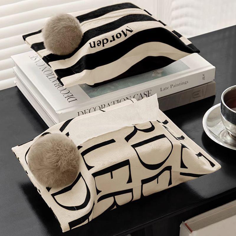 1 шт., простая тканевая крышка, высококачественная сумка для хранения, кремовая коробка для салфеток, легкая роскошная коробка для салфеток, украшение для столовой, бумага для затягивания шнурка