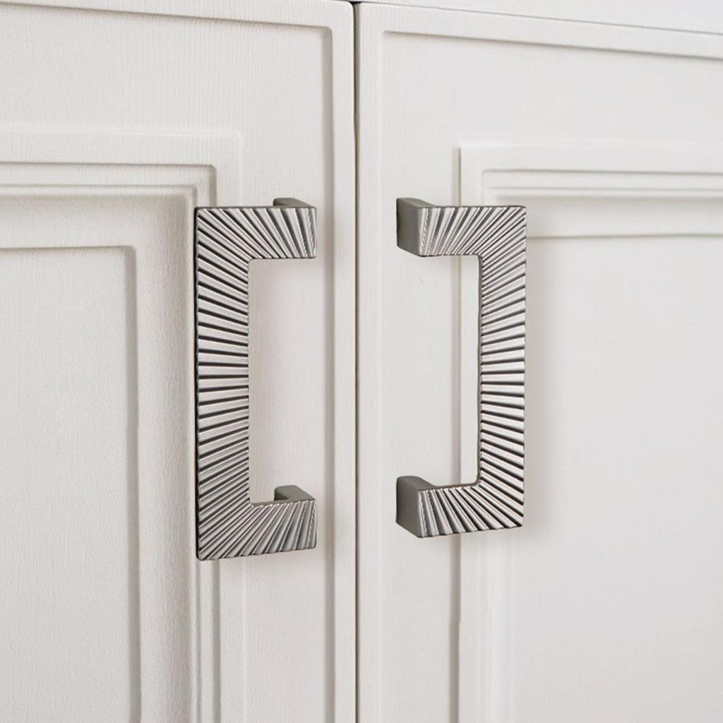 Пара ручек для ящиков в винтажном стиле, антикварные металлические ручки для шкафов, устойчивые к коррозии ручки для шкафов, набор для домашнего декора