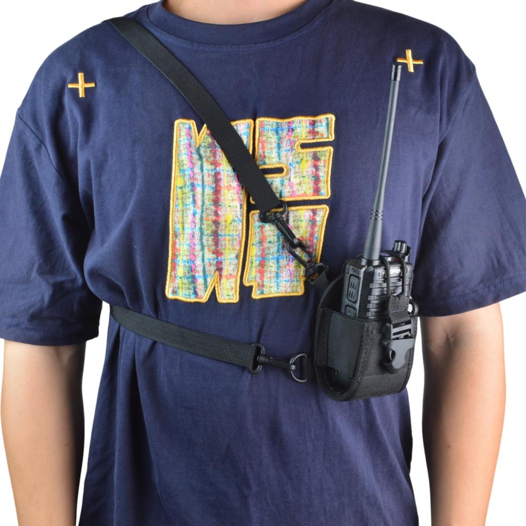 RadioTransceiver Case Holder Pouch for Amateur Radio, Professional Use, and Low-Power Transceivers