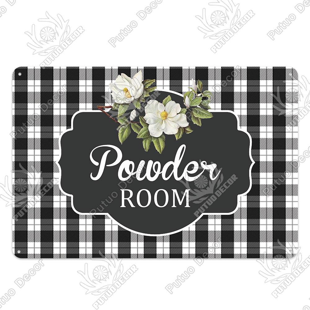 Putuo Decor Комната Смешная Табличка Металлическая Винтажная Жестяная Вывеска Прачечная Туалет Порошок Ретро Настенный Художественный Постер для Дома Мужской Пещеры Железная Картина