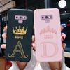Милый Чехол-Буква Корона для Samsung Galaxy Note 9 Ударопрочный Защитный Задний Чехол для Galaxy Note9 Силиконовый Бампер