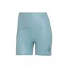 Однотонные обтягивающие шорты для йоги и фитнеса женские шорты небесно-голубого цвета HD9066