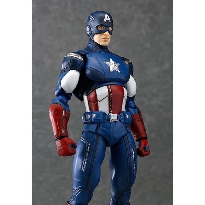 Figma Мстители Капитан Америка (Немасштабная окрашенная фигурка из АБС и ПВХ)
