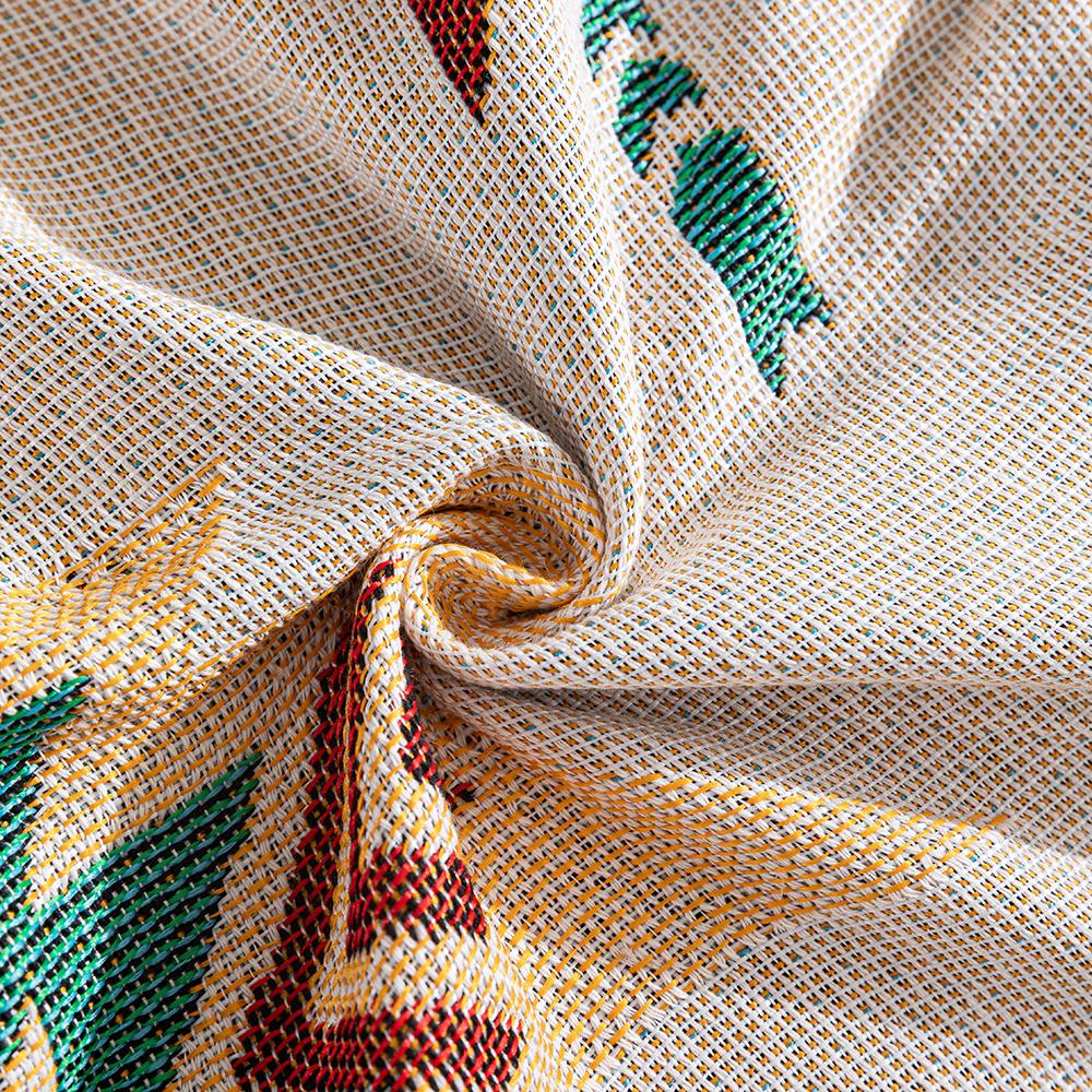 Чехол для дивана с геометрическим узором - мягкий двусторонний диванный плед - чехол для дивана в стиле бохо - декор для животных и детей, большой размер