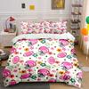"Football Themed Decor Set" Soft Skin-Friendly Bedding Set Includes 1 Duvet Cover And 2 Pillowcase, Gift