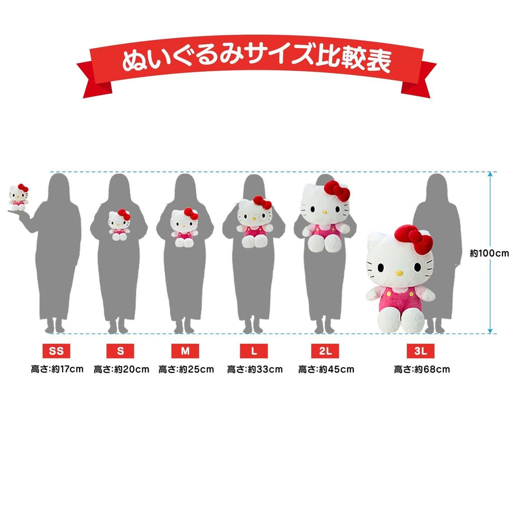 Sanrio Sanrio Мягкая игрушка LLL Куроми Куроми 72 x 65 x 45 см Стандартная кукла Персонаж 230731 SANRIO (САНРИО) Куроми-тян