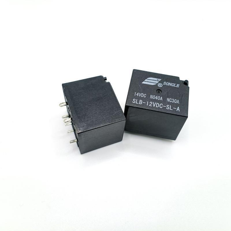 Оригинальное реле Songle SLB-12VDC-SL-A, 30А, 6-контактное, нормально разомкнутое; SLB-24VDC-SL-A в наличии.