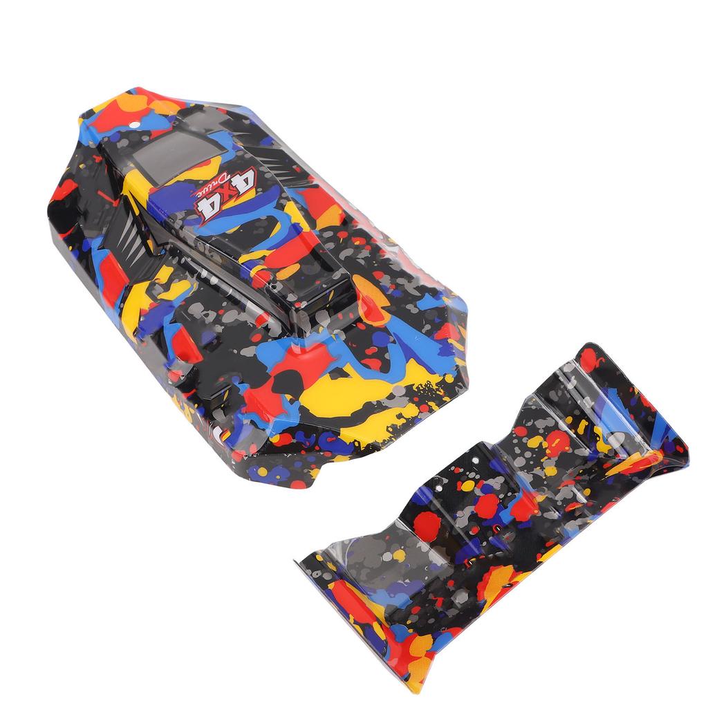 Replacement RC Car Shell Cover RC Spare Parts Body Shell Tail Wing Compatible for WLtoys 124007 RC C