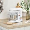 Stand Mixer, 5L Food Mixer for Baking, 6 Speeds and Pulse Setting, 1400W Cake Electric Kitchen Mixer with Dough Hook, Whisk, Stainless Steel Bowl