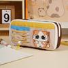 Пенал 2025 новый милый большой вместимости высокой ценности в стиле инс пенал для девочек черный милый пес ремонт пенала