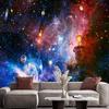 Galaxy Universe Wall Murals Boys Girls Nursery Starry Sky Wall Paper Bedroom Large Planet Ceiling Wallpaper Mural