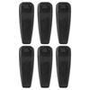 6Pcs Radio Belt Clip Mount Holder Portable Replacement for IC‑V8E IC‑V80 IC‑S70 IC‑T70A IC‑T70E
