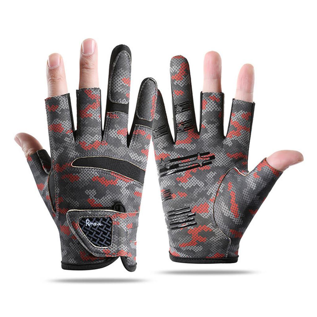 Мужские перчатки для охоты, легкие перчатки без пальцев, для активного отдыха, противотуманные