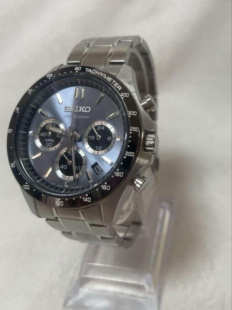 [USED] SEIKO Watch 8T63-00D0 Chronograph