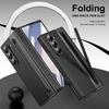 Международный чехол для Samsung Z Fold7: Складной телефон Fold4/5 со встроенным шарниром и слотом для стилуса, с защитной пленкой.