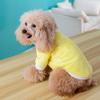 Winter Vest Two-legged Dog Shirt Warm O-neck Pet Plush Puppy Sweater Clothes