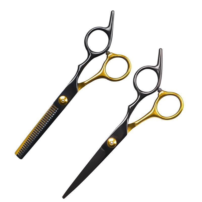 Black Gold Barber 6" Hairdressing Scissors - Salon Special
