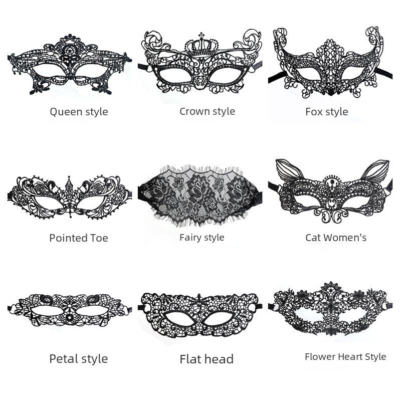 Кружевная маска для глаз Manyan - аксессуары для сексуального нижнего белья SP216-2107
