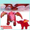 Плюшевая игрушка Красный Дракон из Dungeons & Dragons Идеальный подарок для фанатов!