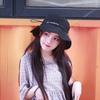 Шляпа женская корейская версия модная шляпа-ведро модная шляпа с оборками по краю от солнца японская милая универсальная шляпа от солнца