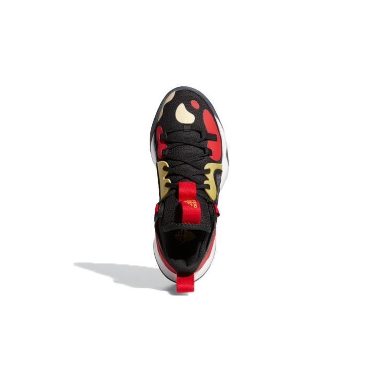 (GS) adidas Harden Stepback 2 J 'Black Scarlet' Kids' FZ1549