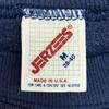 JERZEES 80-е Сделано в США Свитшот с длинным рукавом M синий Старый винтажный мужской Б/У