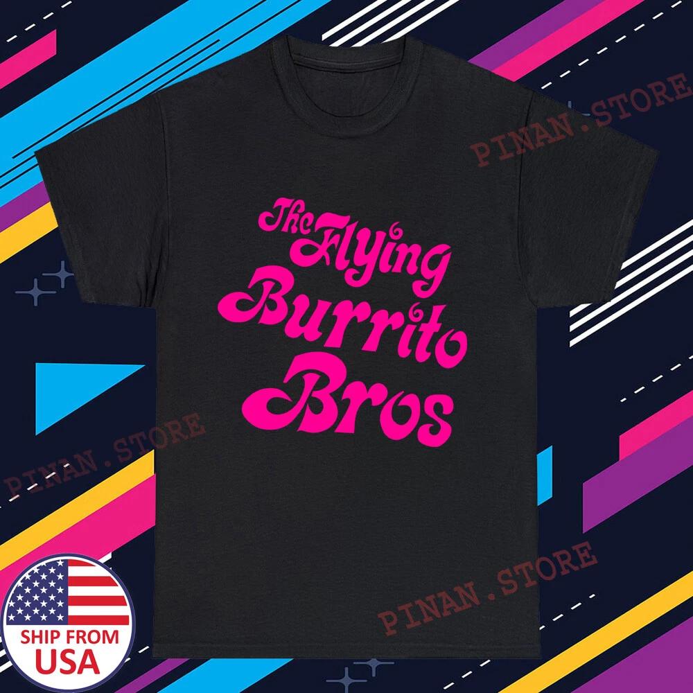 Мужская черная футболка The Flying Burrito Bros Размеры S-5XL
