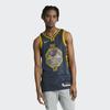 Nike NBA City Edition Swingman Jersey Men Tops Blue Gray AJ4610-430