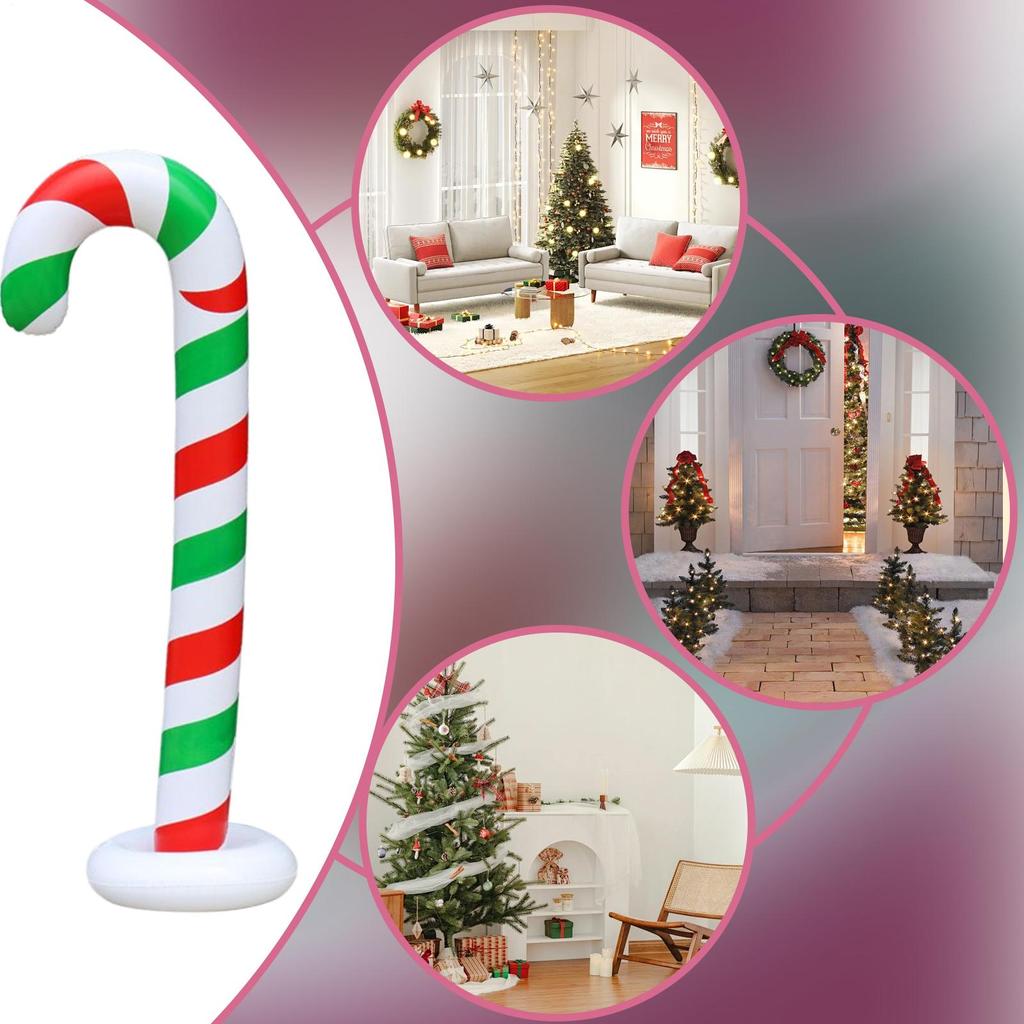 Надувные уличные украшения 57 дюймов надувные шары большие леденцы воздушные шары надувные для дома газона праздника вечеринки в помещении