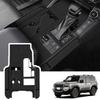 Temiry Land Cruiser 250 Shift Panel Rubber Console Land Cruiser 250 Console Switch Panel Easy Land Cruiser 250 Custom Gear Shift Interior Custom 1