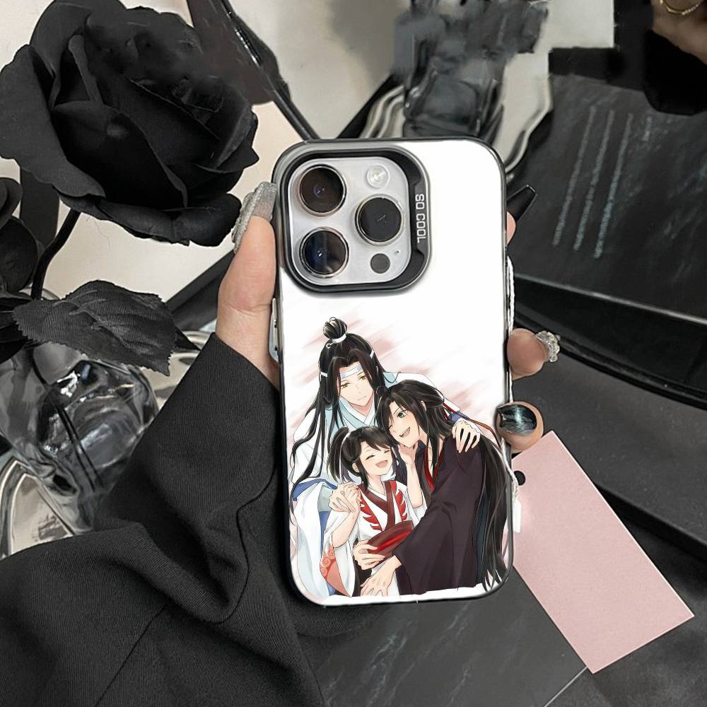 Чехол для телефона «Грандмастер U-Демоническое Культивирование» для iPhone 17, 16, 15, 14, 13, 12 Pro Max Черный Конфетный Матовый Ударопрочный Чехол