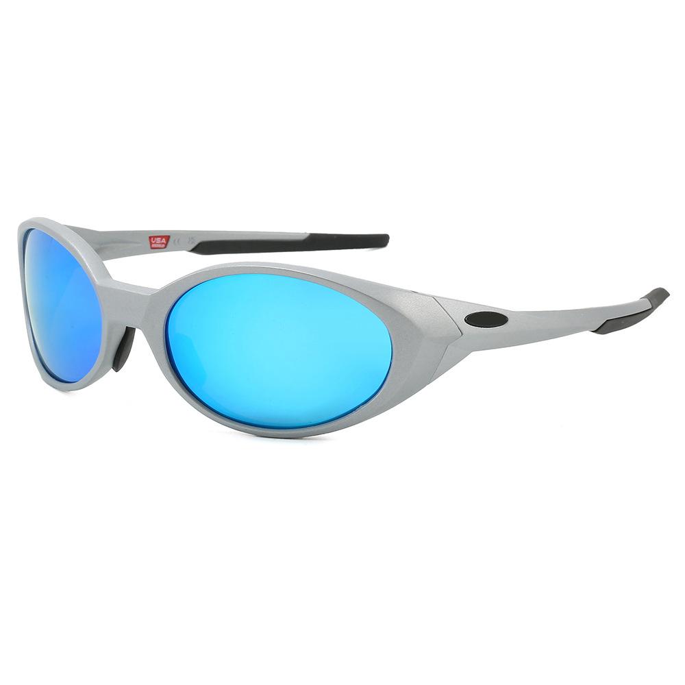 New outdoor sports cycling nylon polarized sunglasses for men and women, trendy retro travel and driving sunglasses9438
