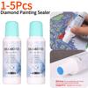 1-5Pcs 100ml DIY Diamond Painting Sealer 5D Diamond Painting Glue Conserver Permanent Hold Shine Effect Sealer for Puzzle
