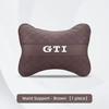 Car Seat Head Support Cushion Lumbar Pillow Interior Accessories For VW GTI Polo Golf Passat Tiguan Arteon CC Taigo T-ROC HubCap zq7